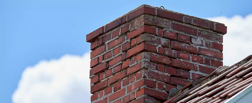 Brick Chimney Flue Installation in Milford, CT