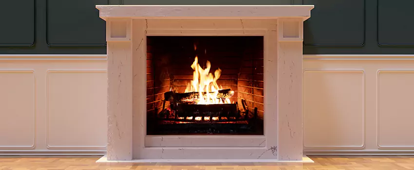 Decorative Electric Fireplace Installation in Milford, Connecticut