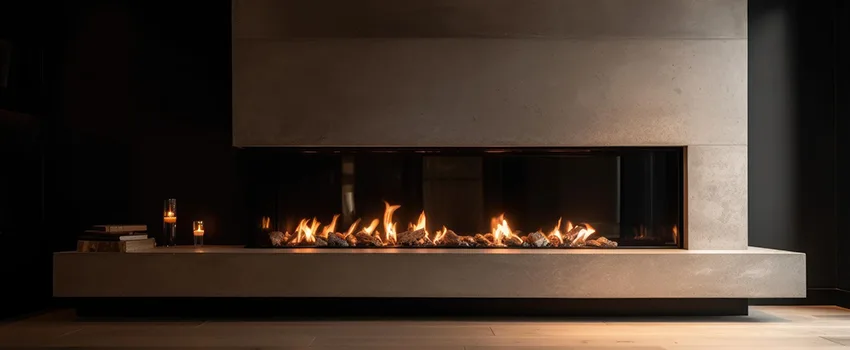 Gas Fireplace Ember Bed Design Services in Milford